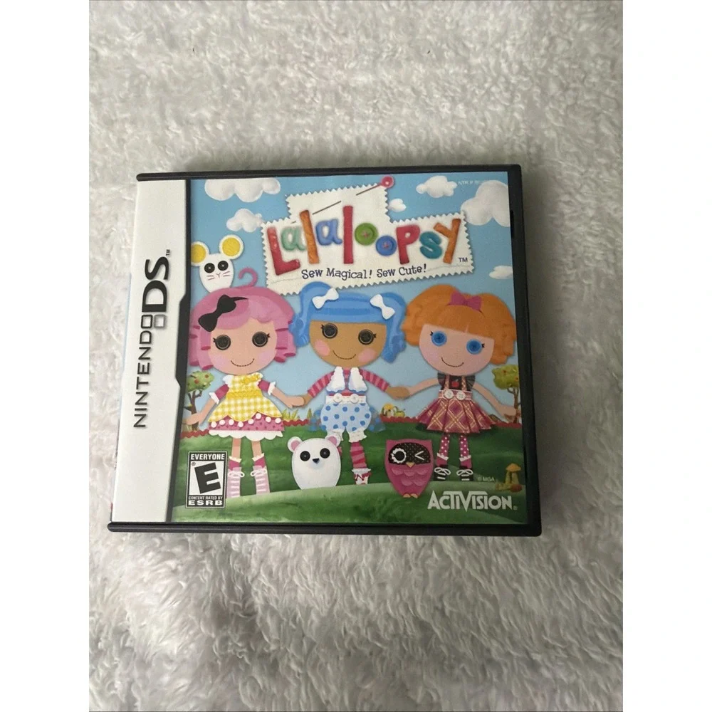 Nintendo DS Lalaloopsy Sew Magical Sew Cute! Case And Manual Only